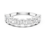 Gold Eternity Baguette Band Lab Grown Diamond Azora Ring