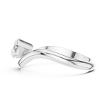 Gold Solitaire Marquise Lab Grown Diamond Arlen Ring