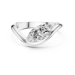 Gold Solitaire Marquise Lab Grown Diamond Arlen Ring