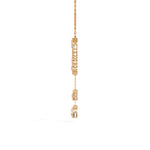 Rose Gold 2Ct Round Heart Dangle Lab Grown Diamond Orlena Pendant