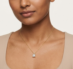 Gold 0 5Ct Princess Lab Grown Diamond Sabea Pendant