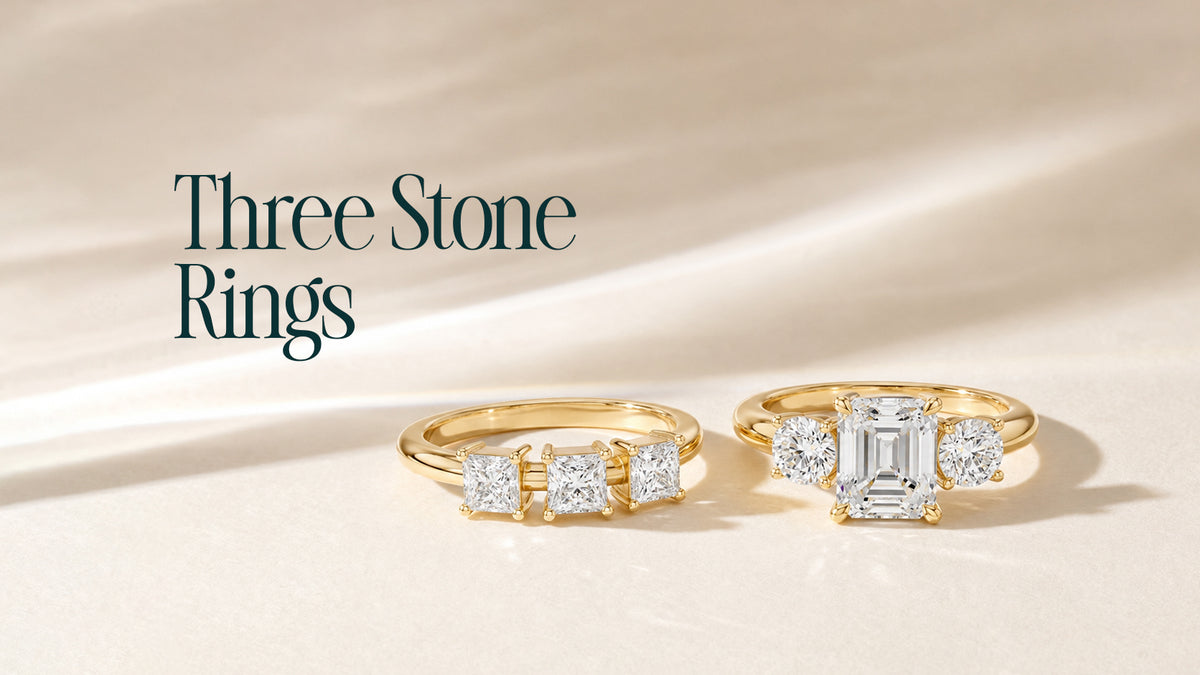 THREE STONE RINGS