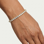 Gold 13 Ct Round Lab Grown Diamond Toine Bracelet
