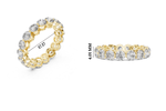 Gold Halo Setting Round Lab Grown Diamond Axima Ring