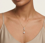 Pear Drop Lab Grown Diamond Wren Pendant 