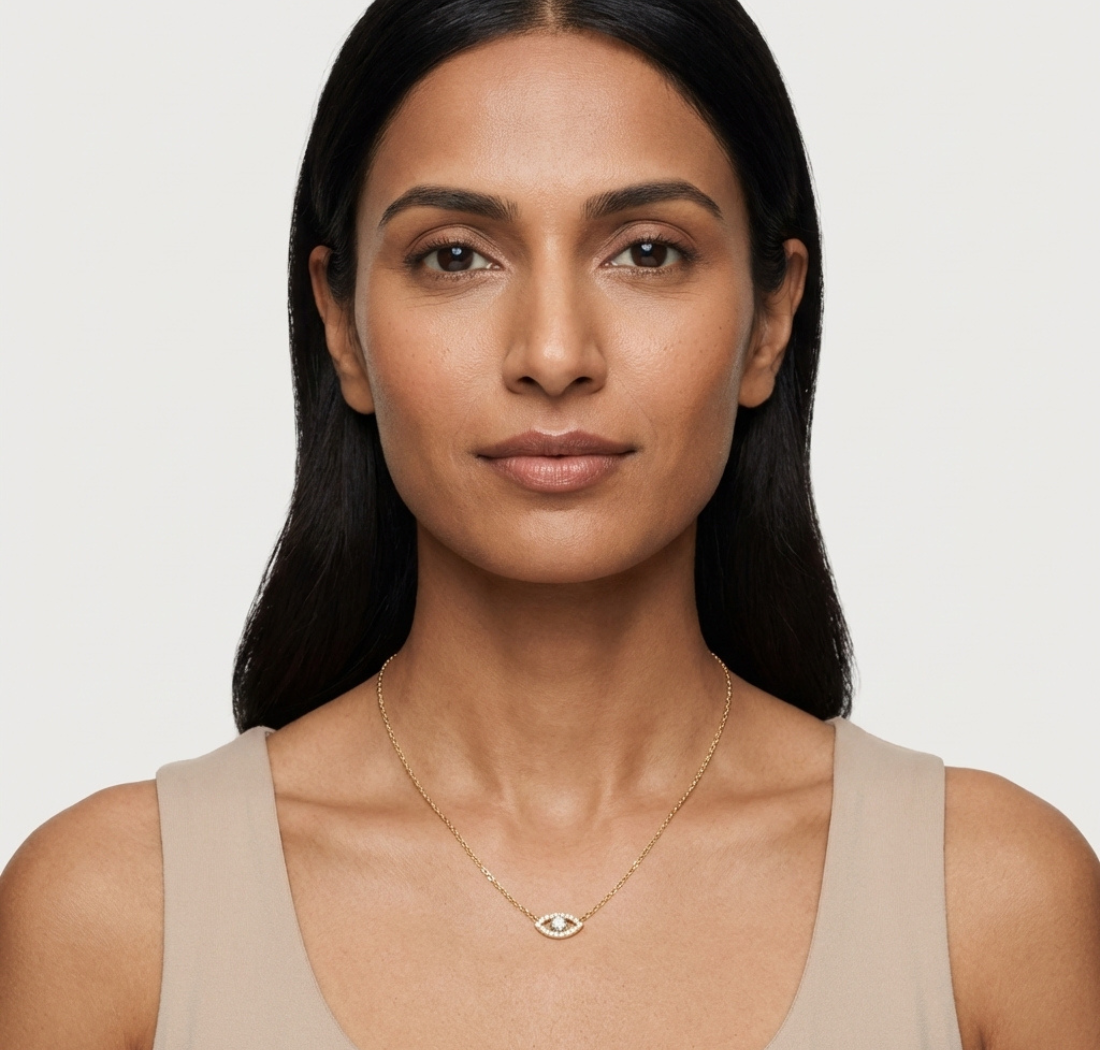 Gold Halo Round Lab Grown Diamond Zyrah Pendant