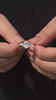 Oval Three-Stone Lab Grown Diamond Sorine Engagement Ring